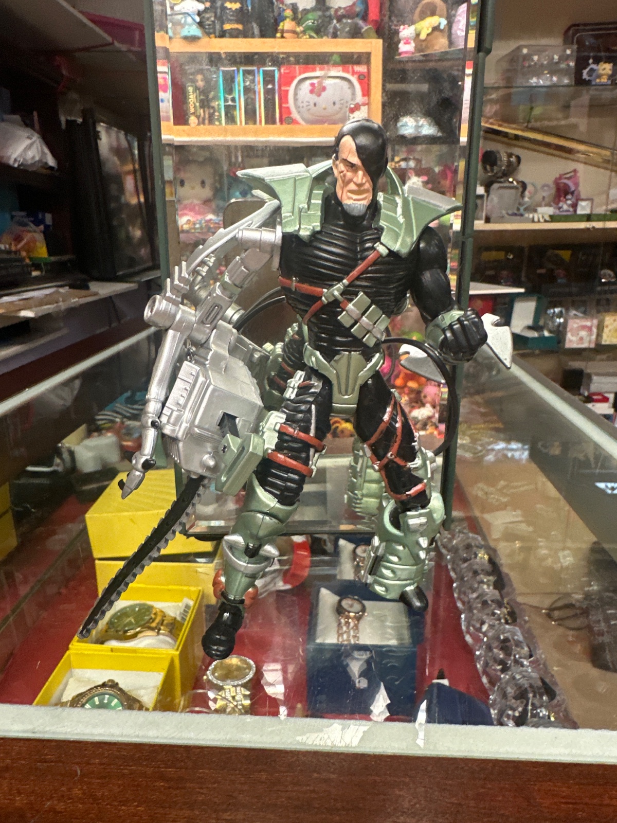 Armored Warrior Action Figure With Chain Weapon