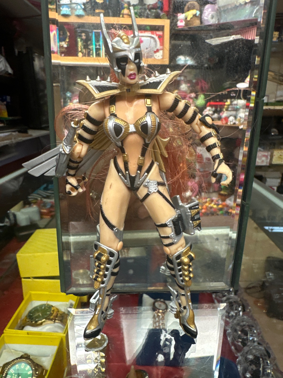 Warrior Woman Action Figure with Sword