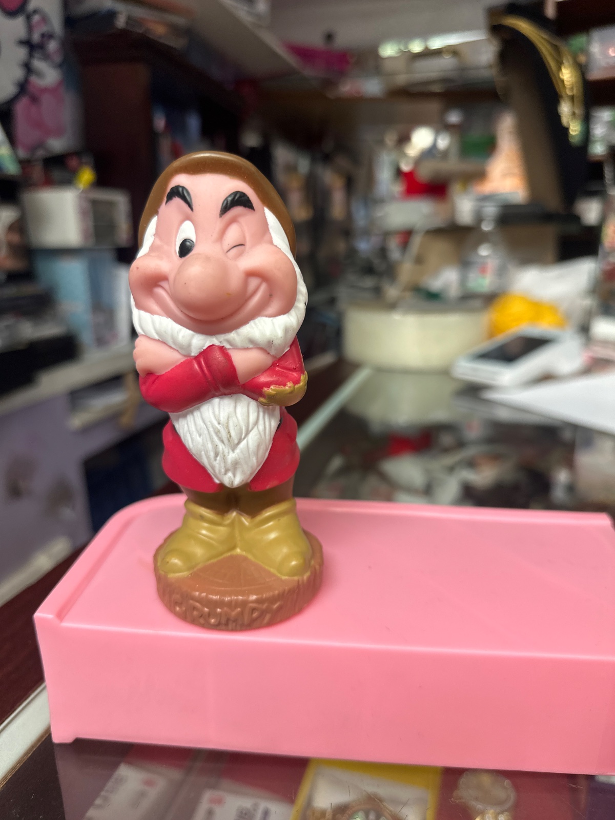 Vintage Grumpy the Dwarf Figurine