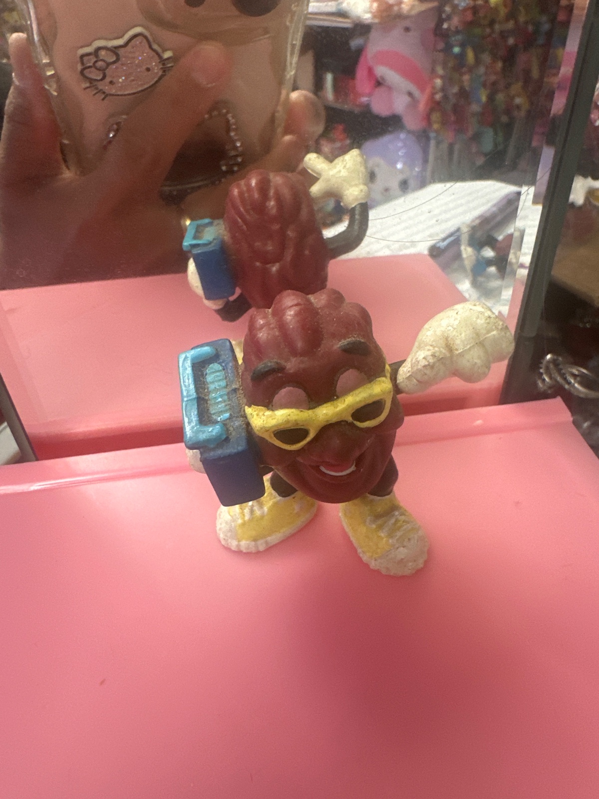California Raisins Boombox Figure