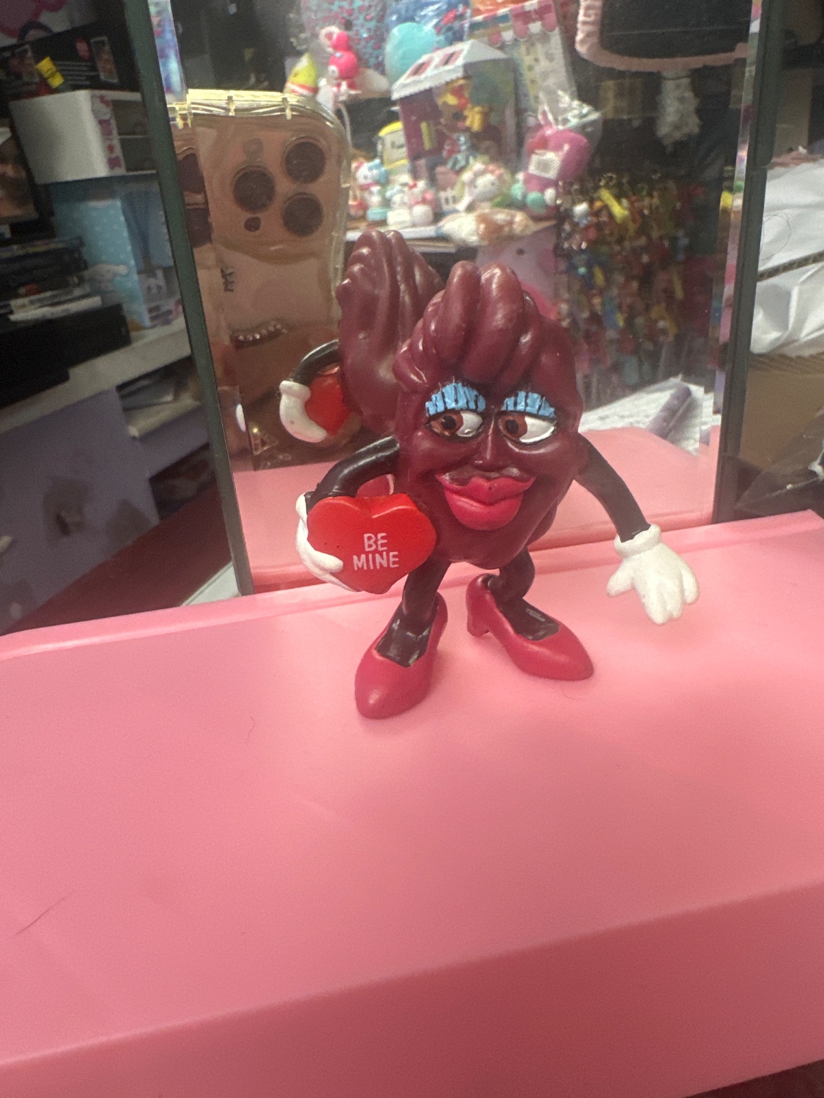 Vintage California Raisin Style "Be Mine" Figure