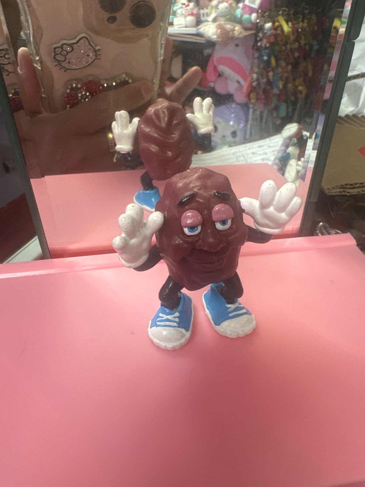 California Raisin Figure with Sneakers