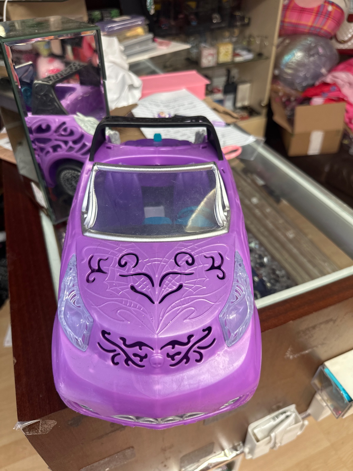 Purple Monster High Style Toy Car