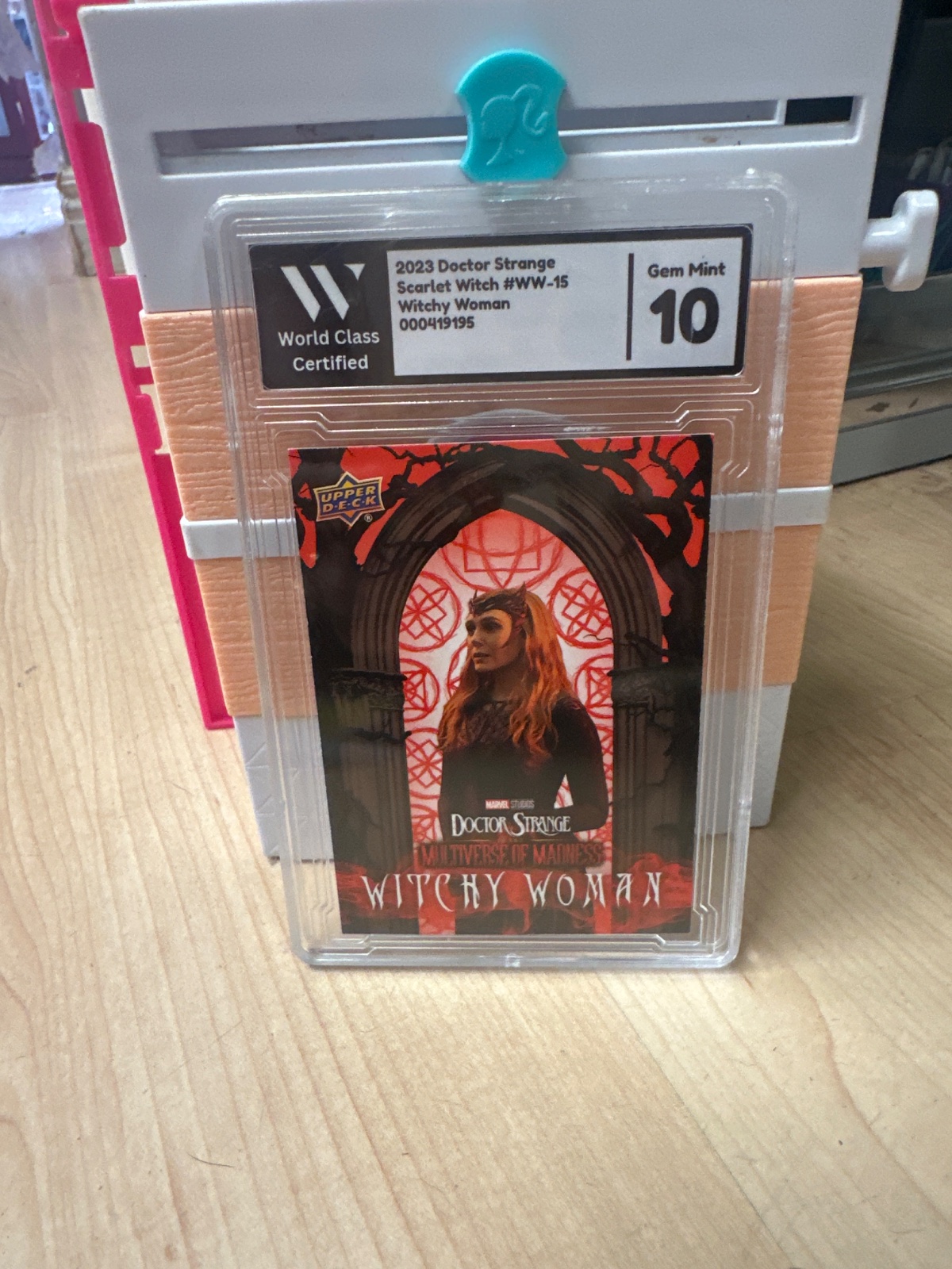 Graded Scarlet Witch Trading Card - Doctor Strange Multiverse of Madness
