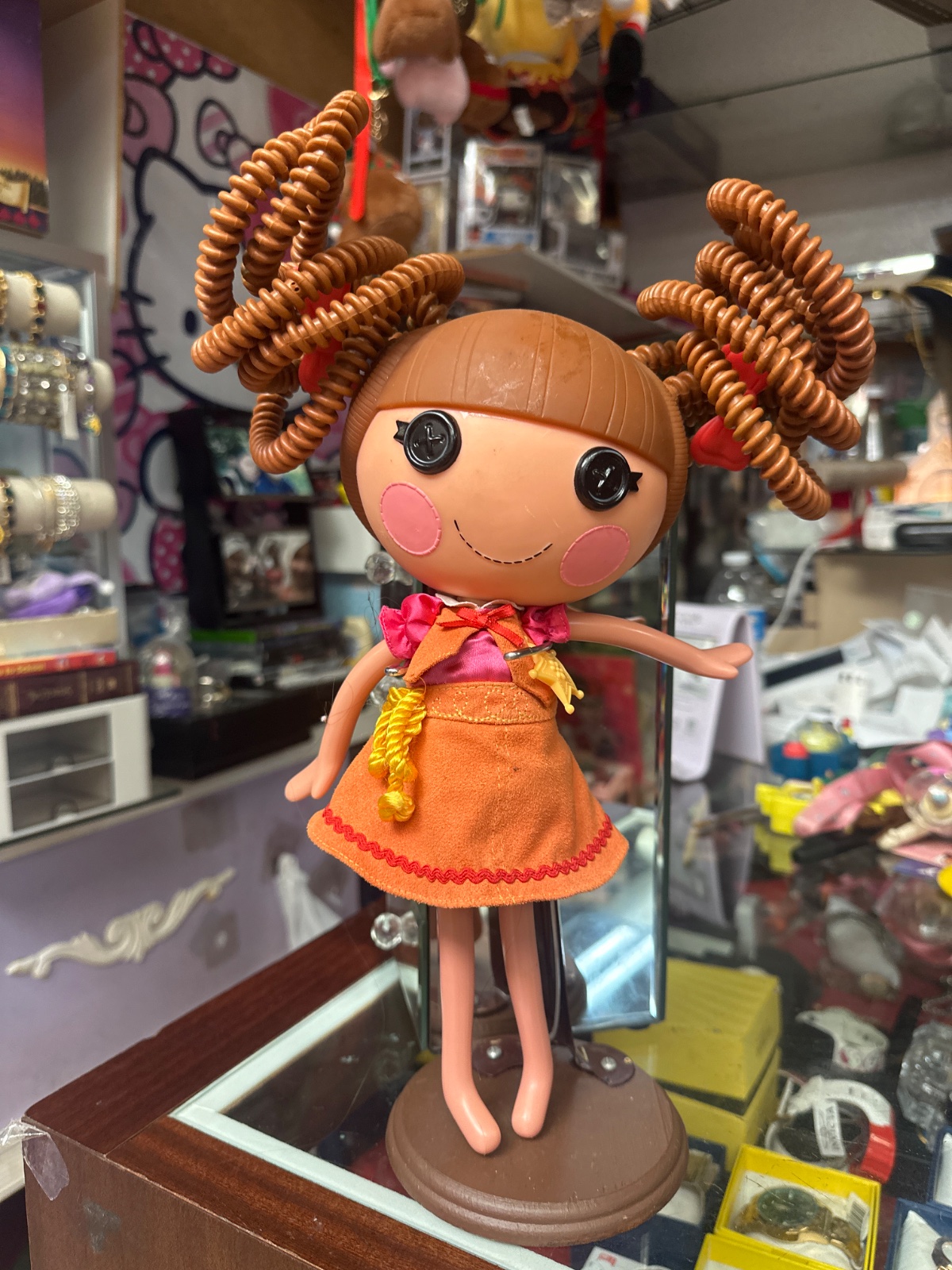 Lalaloopsy Doll with Curly Coil Pigtails