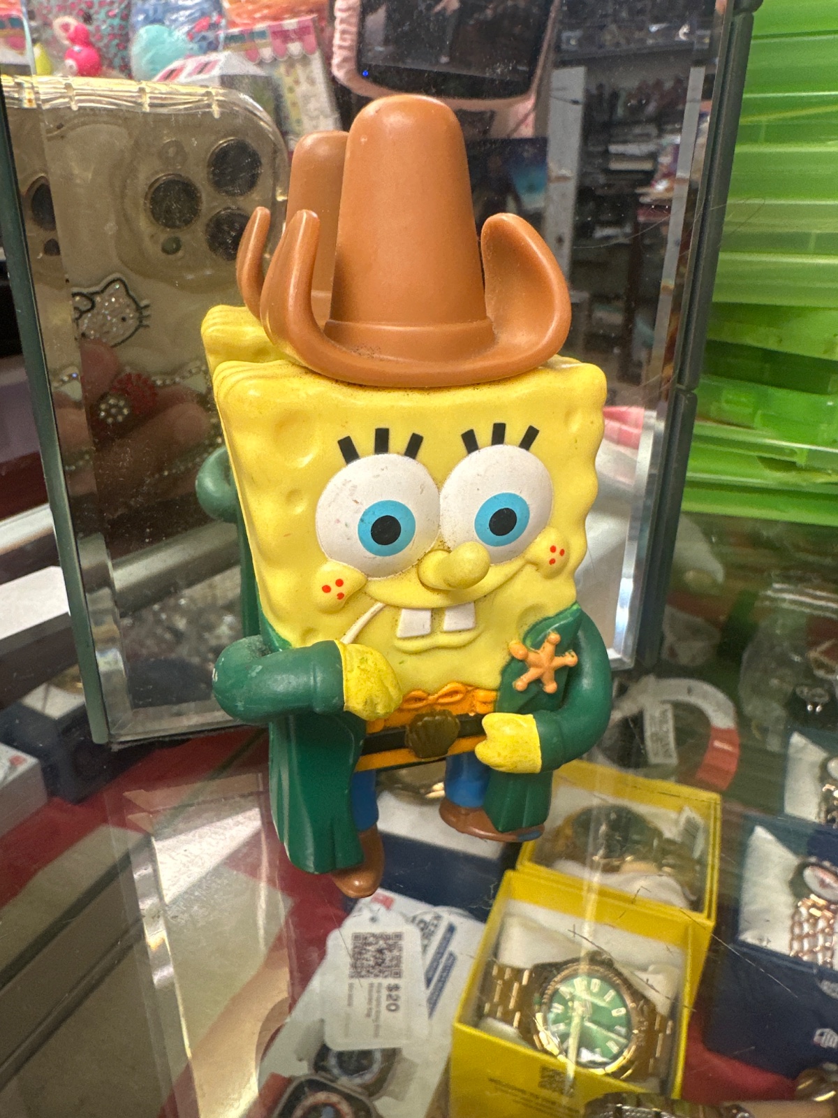Cowboy Sheriff SpongeBob Figure