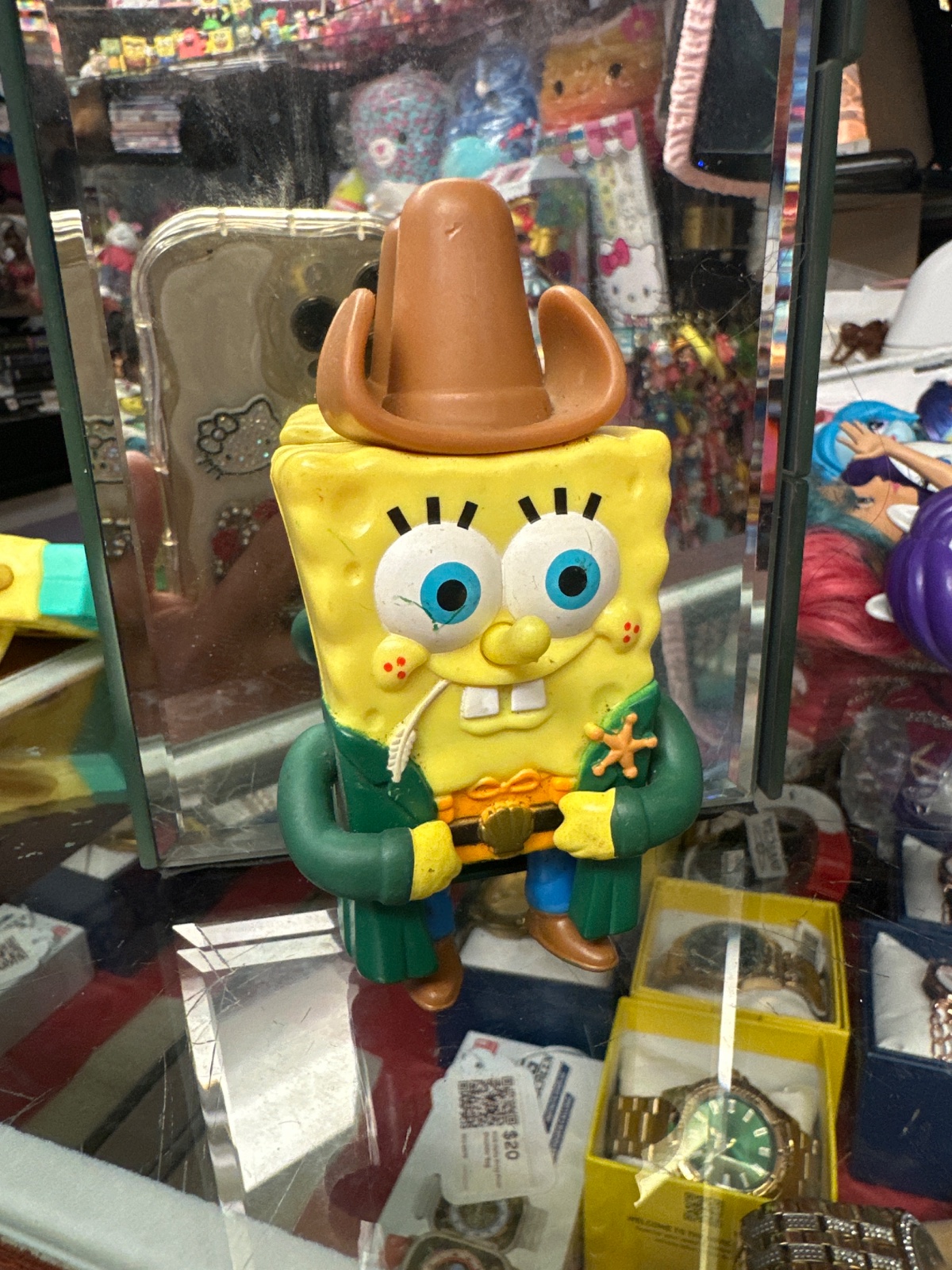Cowboy Sheriff SpongeBob Figure