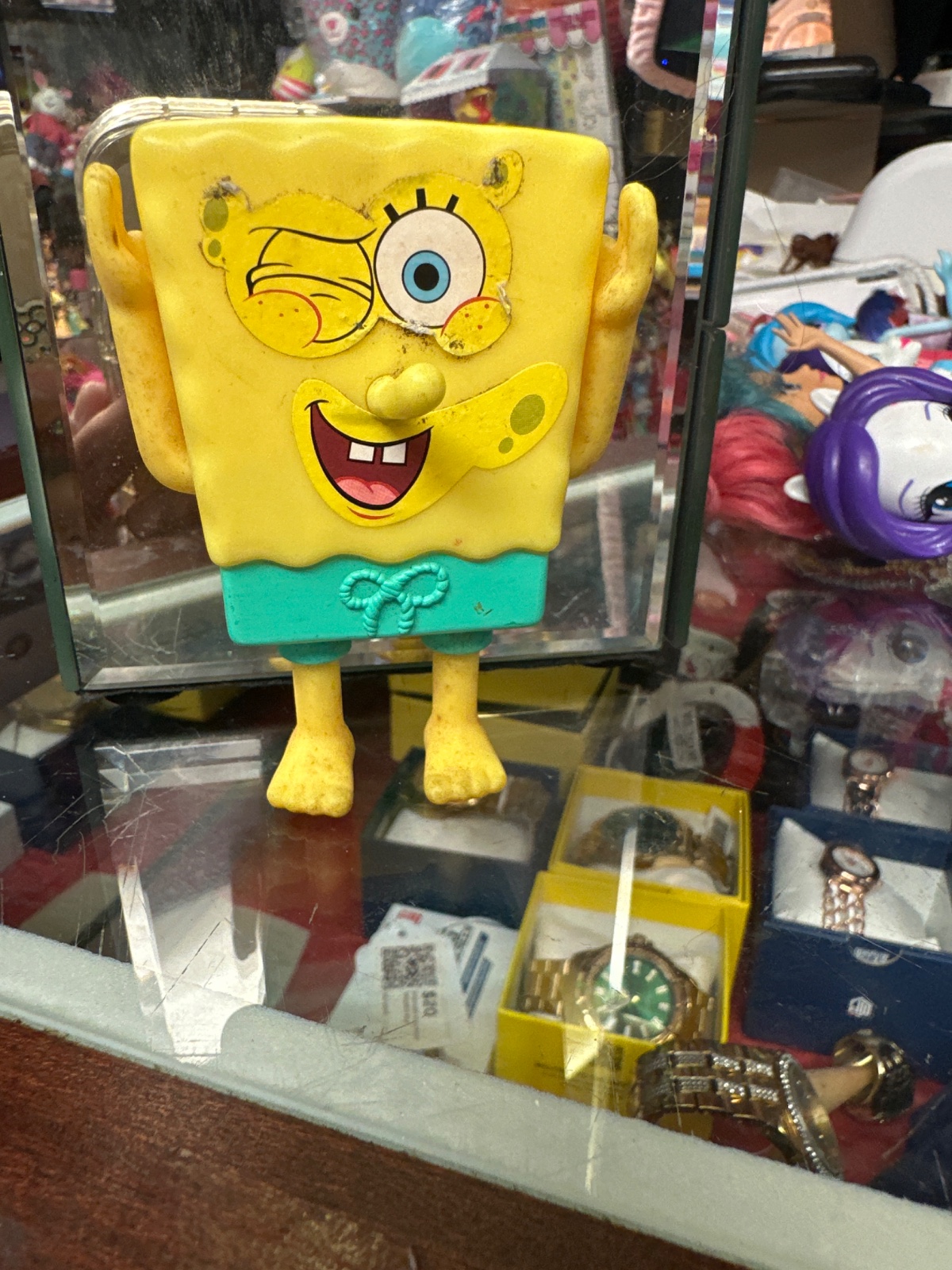 Winking SpongeBob Toy Figure