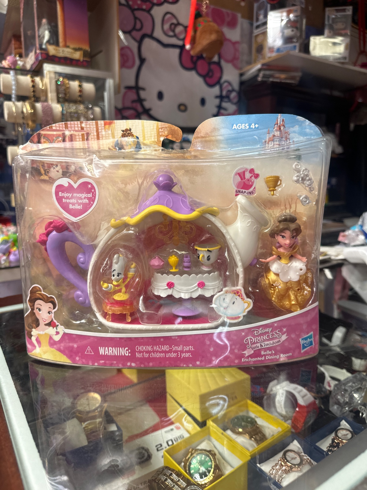 Disney Princess Little Kingdom Belle's Enchanted Dining Room Playset