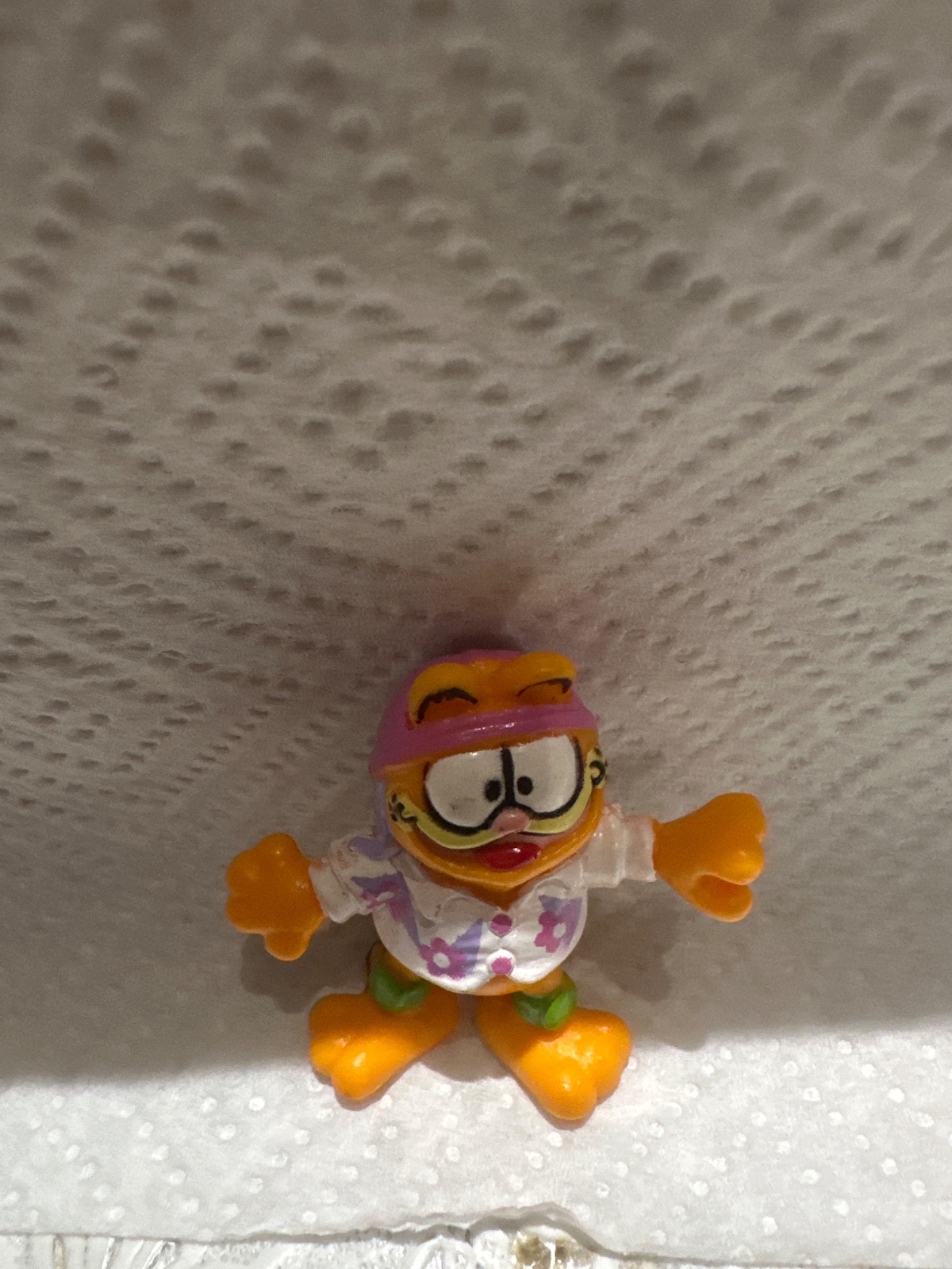 Vintage Garfield Vacation PVC Figure