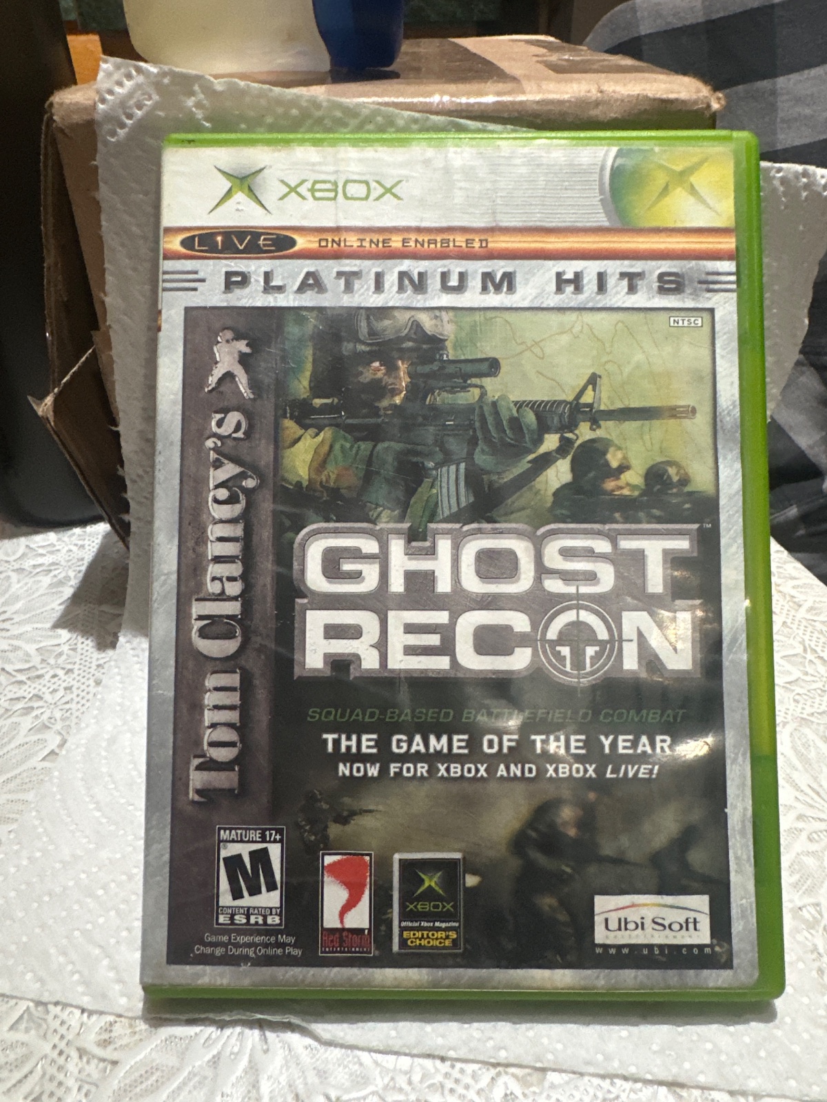 Tom Clancy's Ghost Recon (Xbox, Platinum Hits)