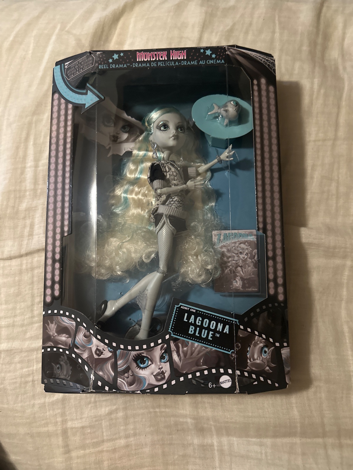 Monster High Reel Drama Lagoona Blue Doll