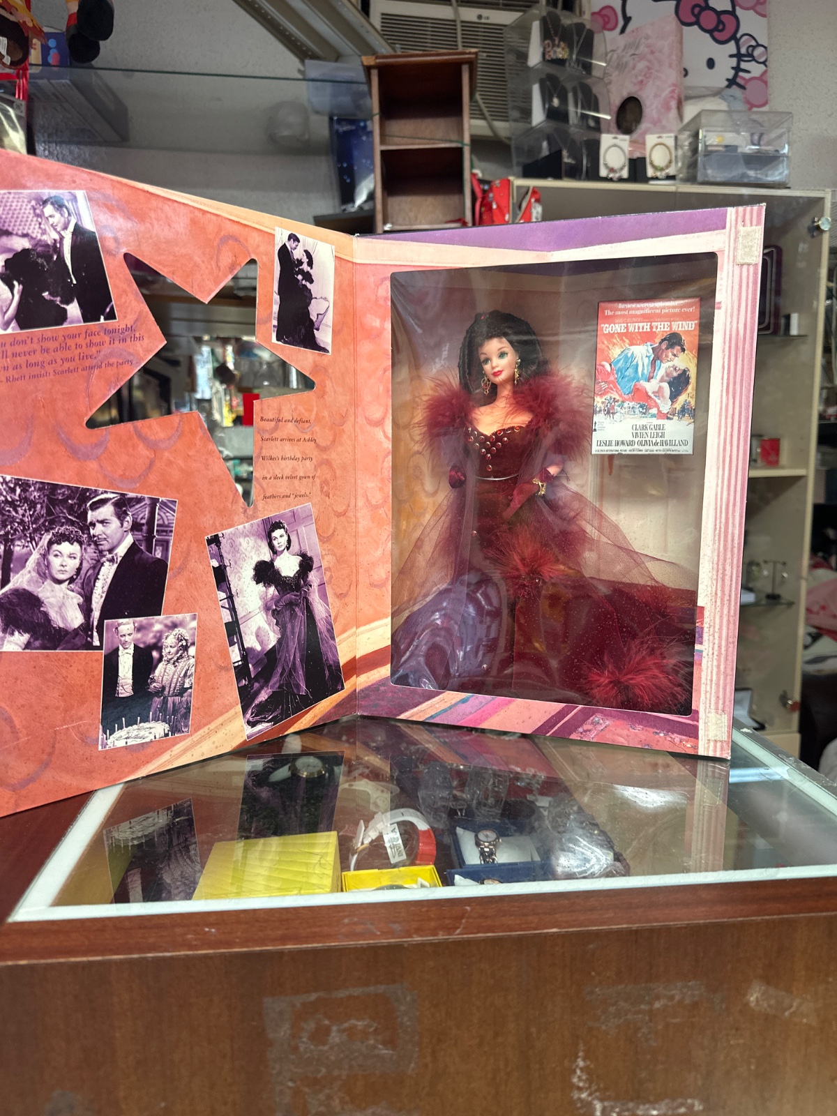 Scarlett O'Hara Red Gown Collector Doll, Boxed