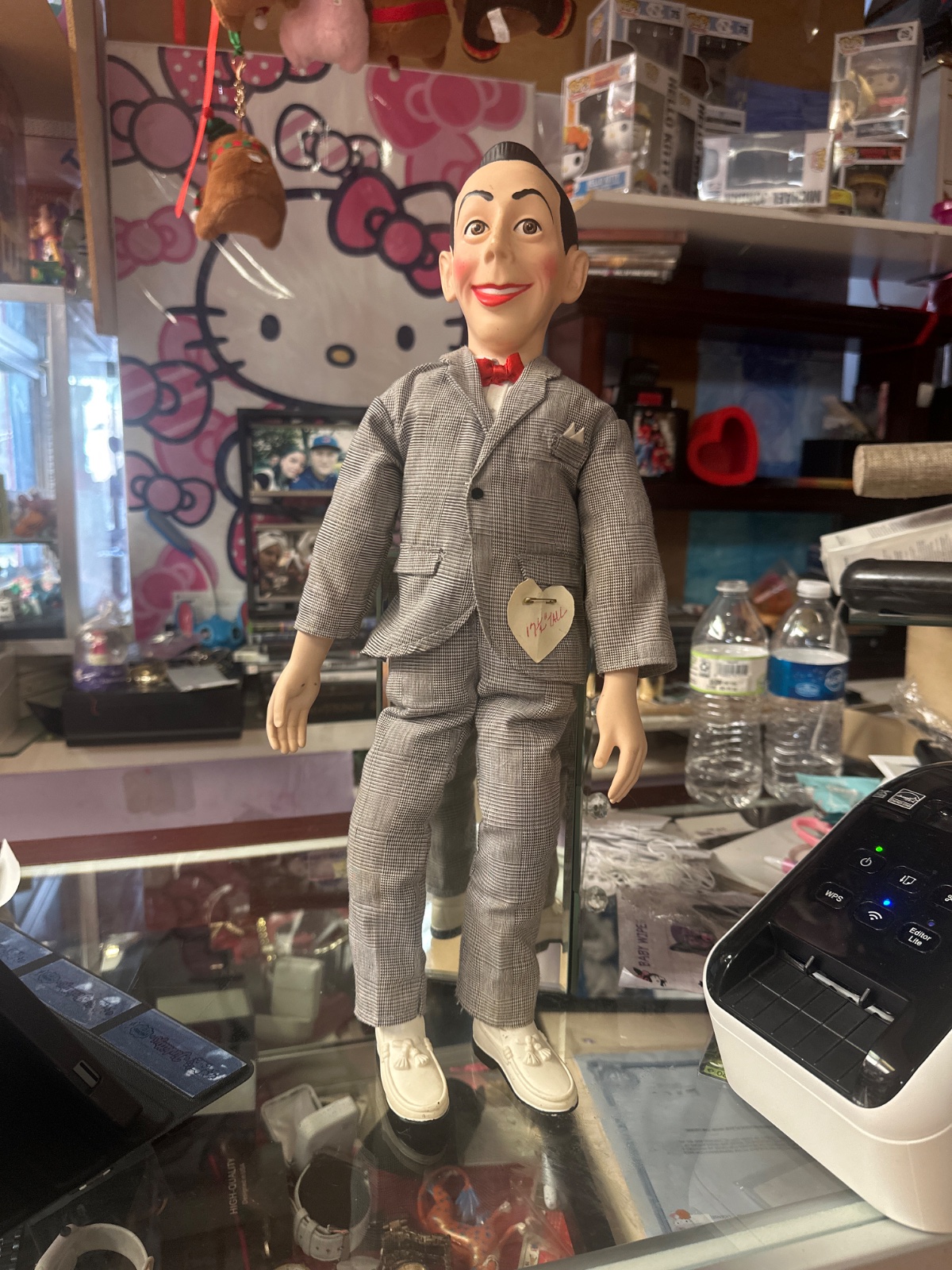 Pee-wee Herman Doll In Grey Suit