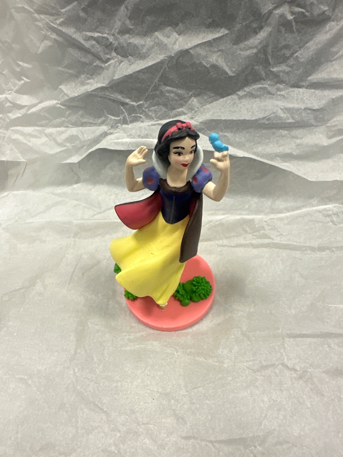 Snow White Figurine with Bluebird