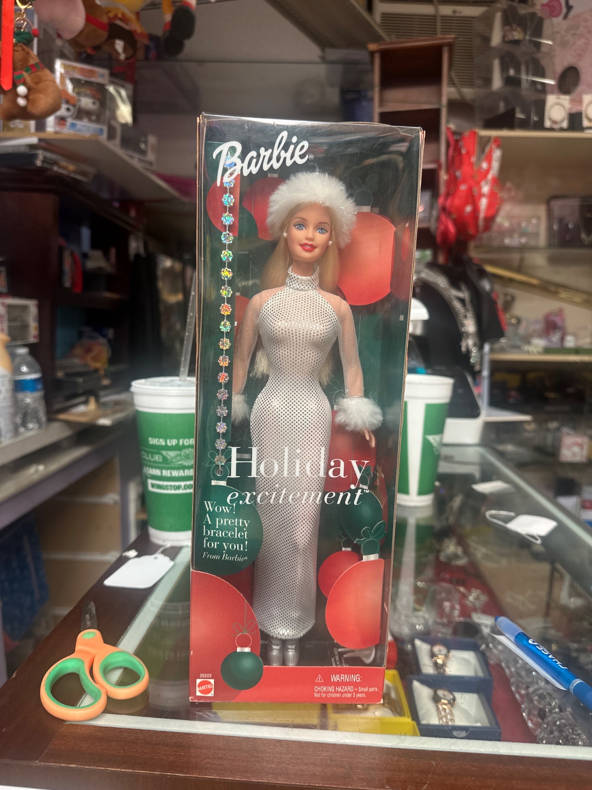 Barbie "Holiday Excitement" Doll in Box