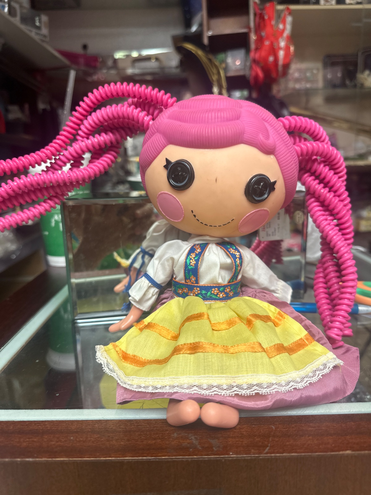 Lalaloopsy Doll With Pink Coil Hair