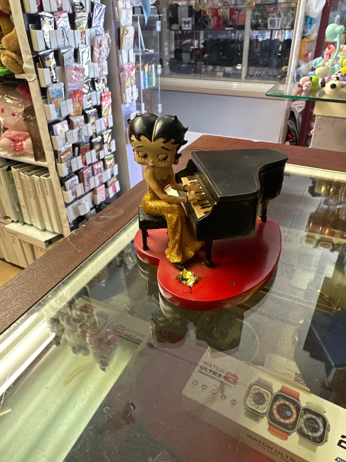 Betty Boop At The Piano Figurine