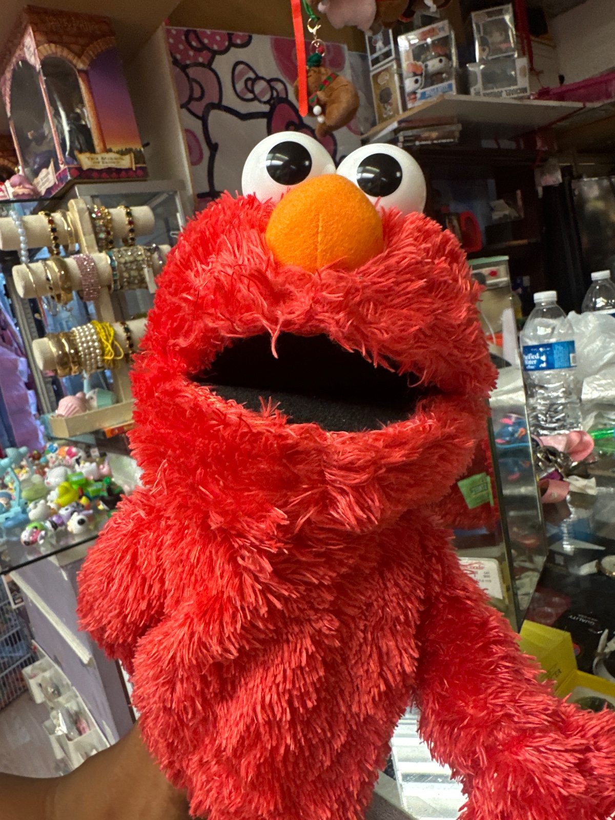 Sesame Street Elmo Plush Puppet Toy
