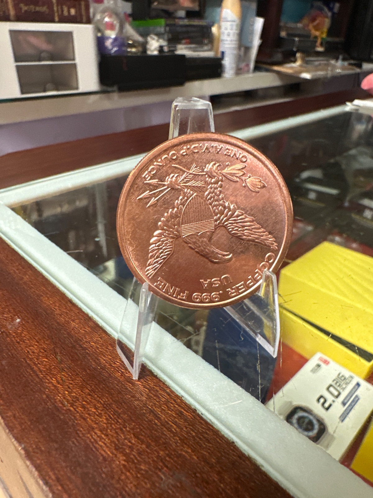 Second Amendment Patriotism 1 oz .999 Fine Copper Round