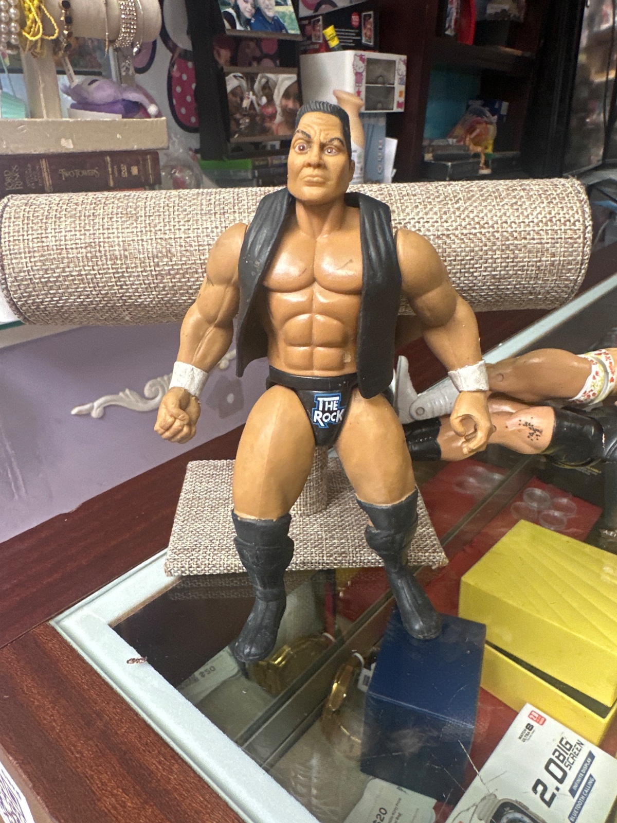 WWE The Rock Action Figure "Know Your Role" Vest