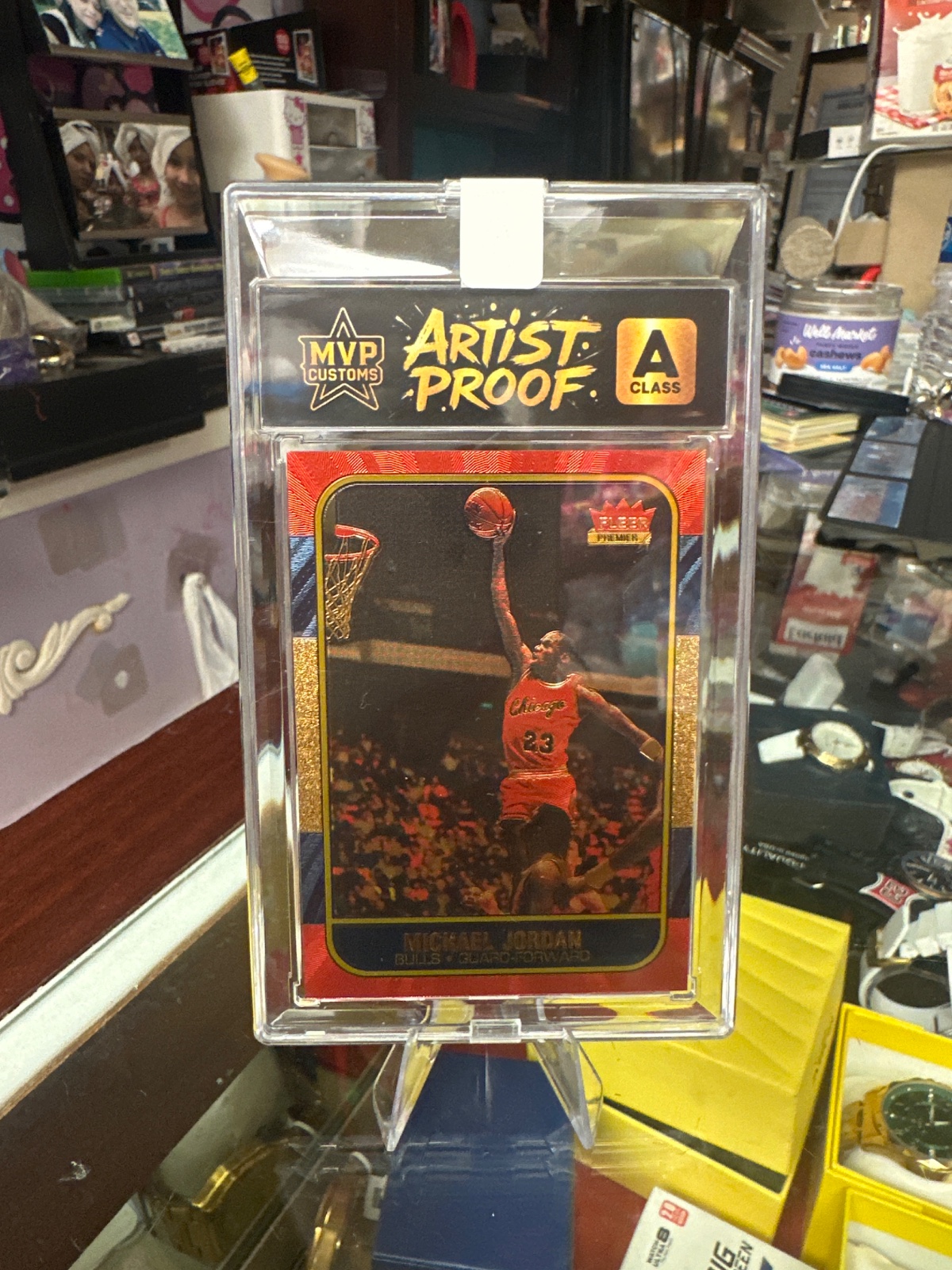 Michael Jordan MVP Customs Artist Proof Card 57 of 132