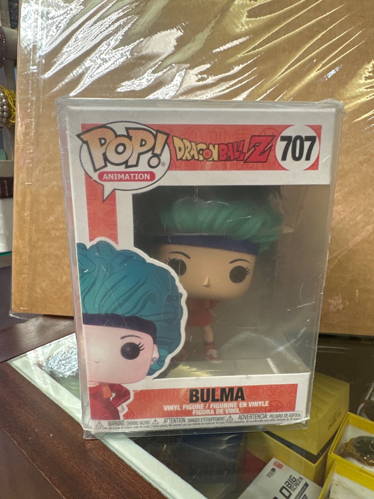 Funko Pop Dragon Ball Z Bulma #707 Vinyl Figure