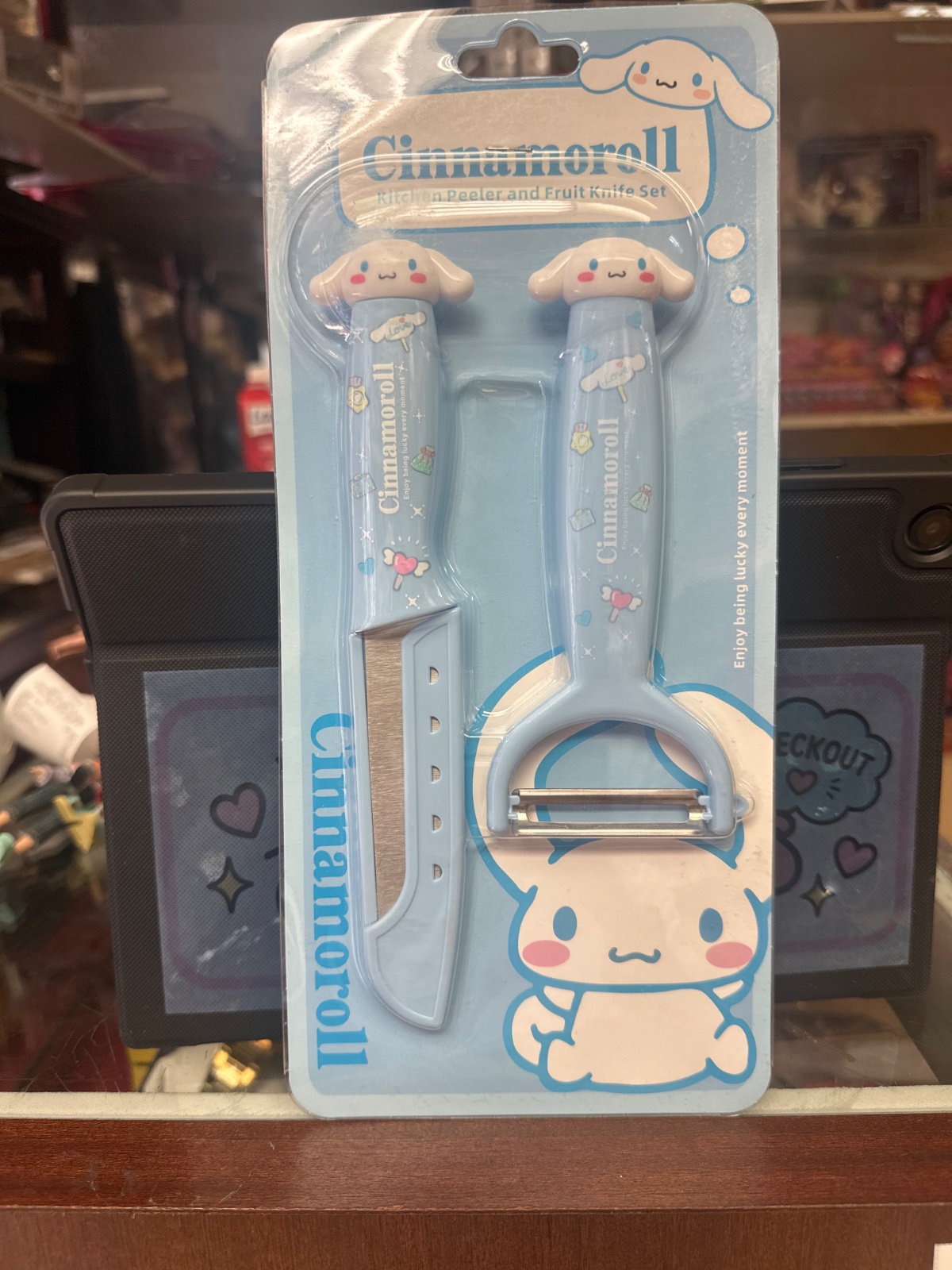 Sanrio Cinnamoroll Kitchen Peeler and Fruit Knife Set