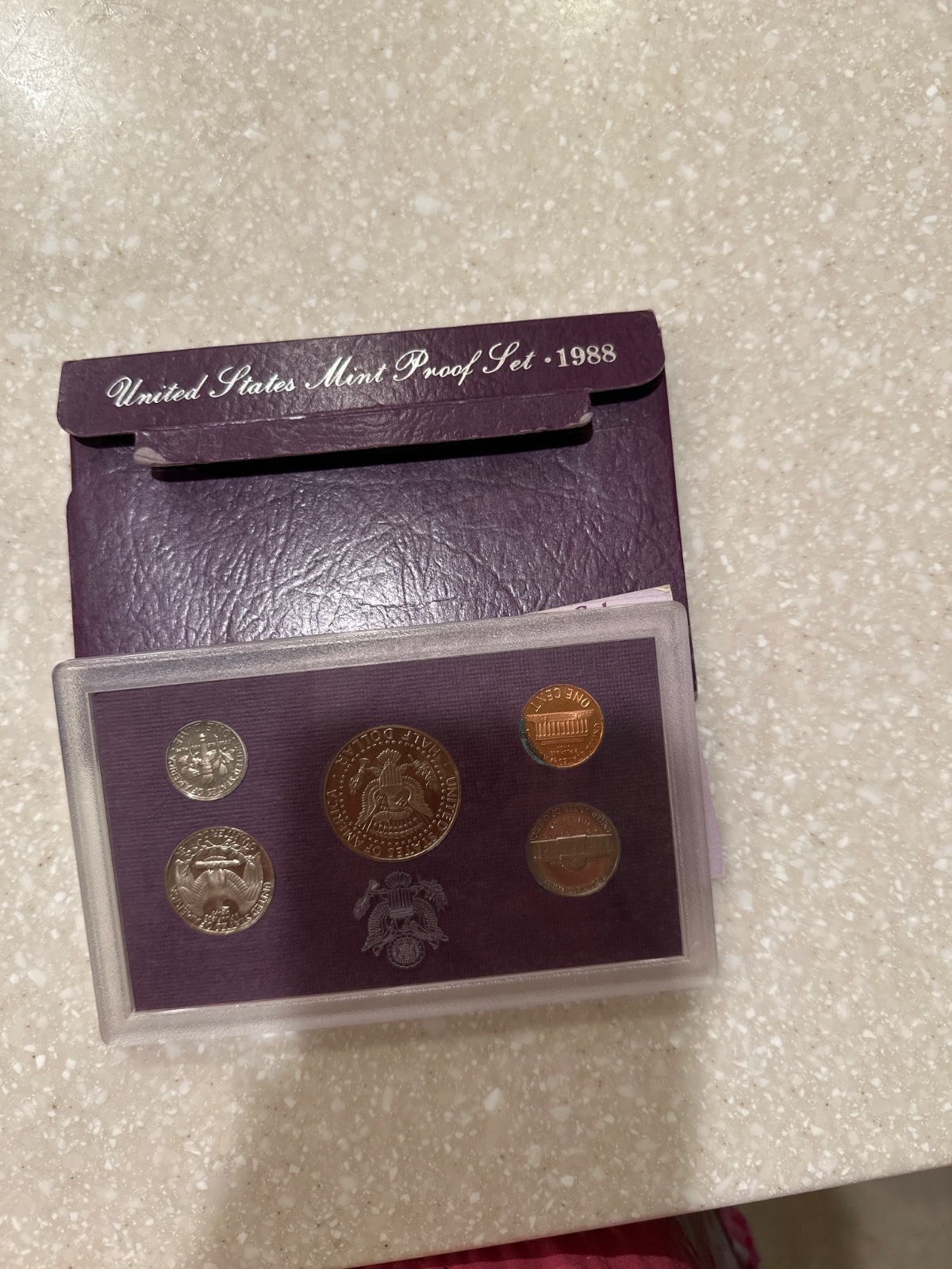 United States Mint 1988 Proof Set