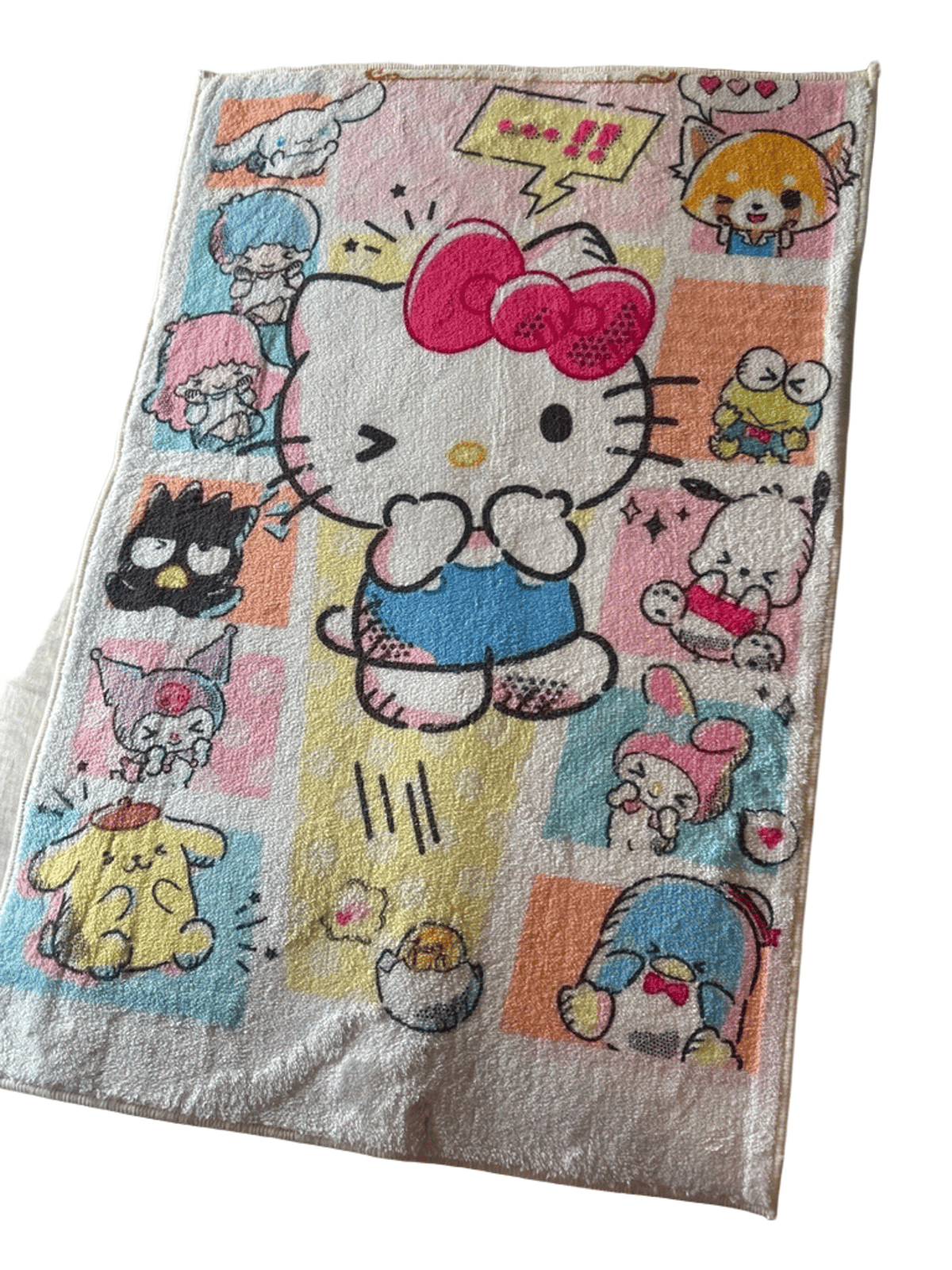 Sanrio Hello Kitty and Friends Plush Towel Blanket