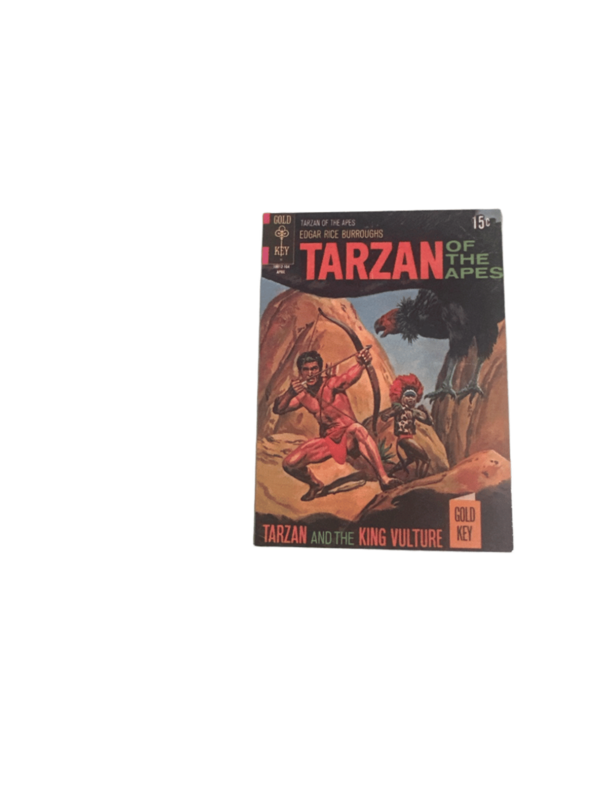 Tarzan Edgar Rice Burroughs Trading Card #35 Gold Key Comics Cover