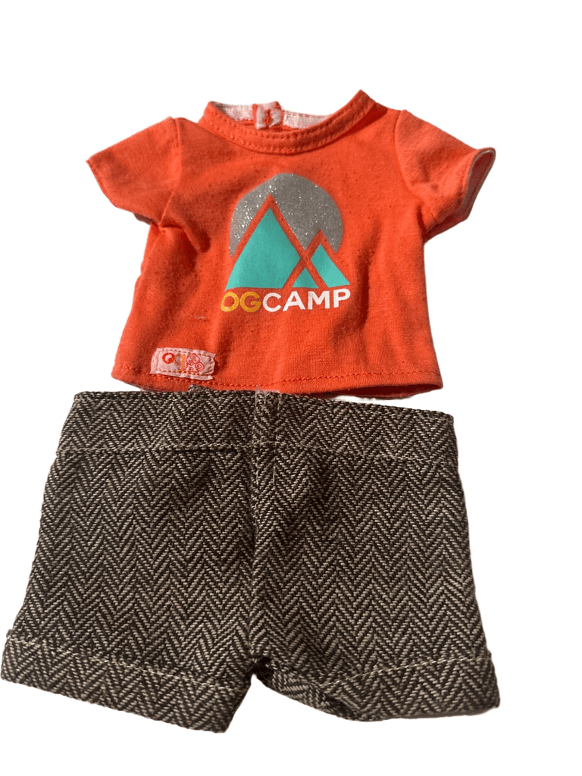 Our Generation OG Camp Doll Outfit Tee & Shorts Set