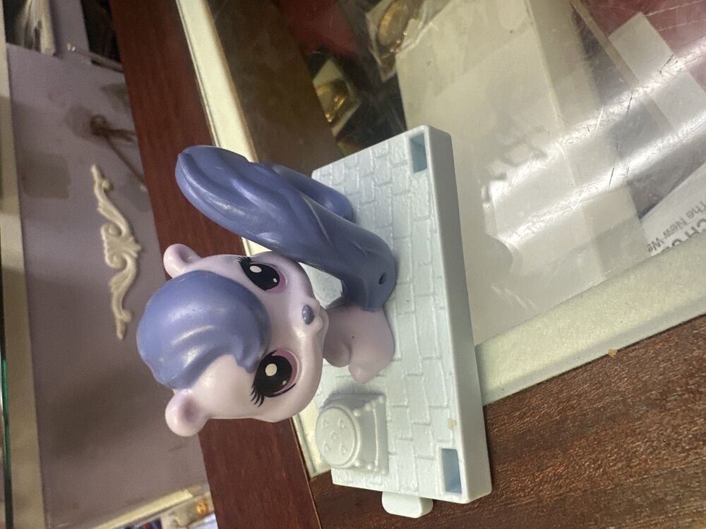 2015 McDonald's Littlest Pet Shop Purple Squirrel Toy