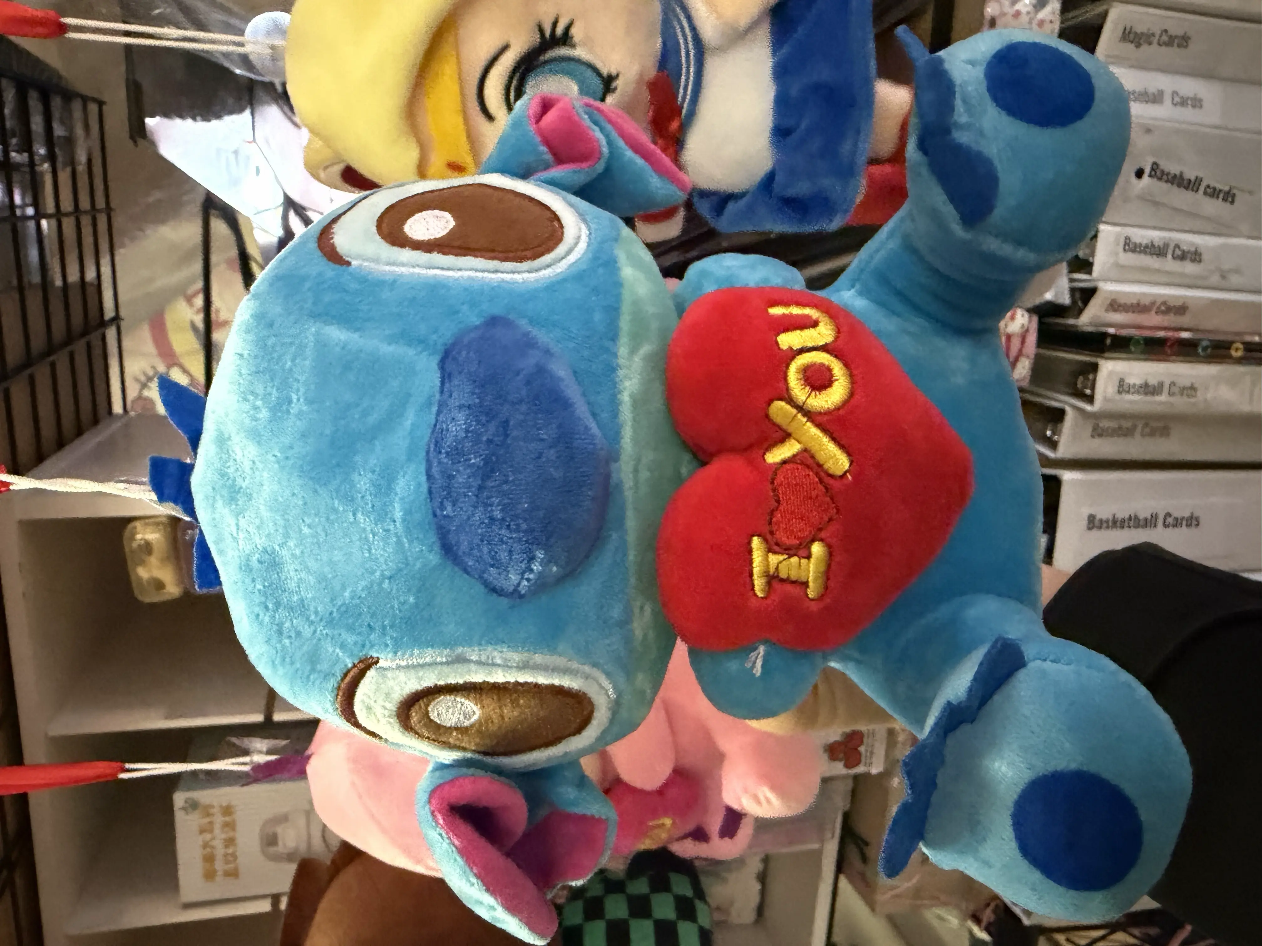 Stitch plushie