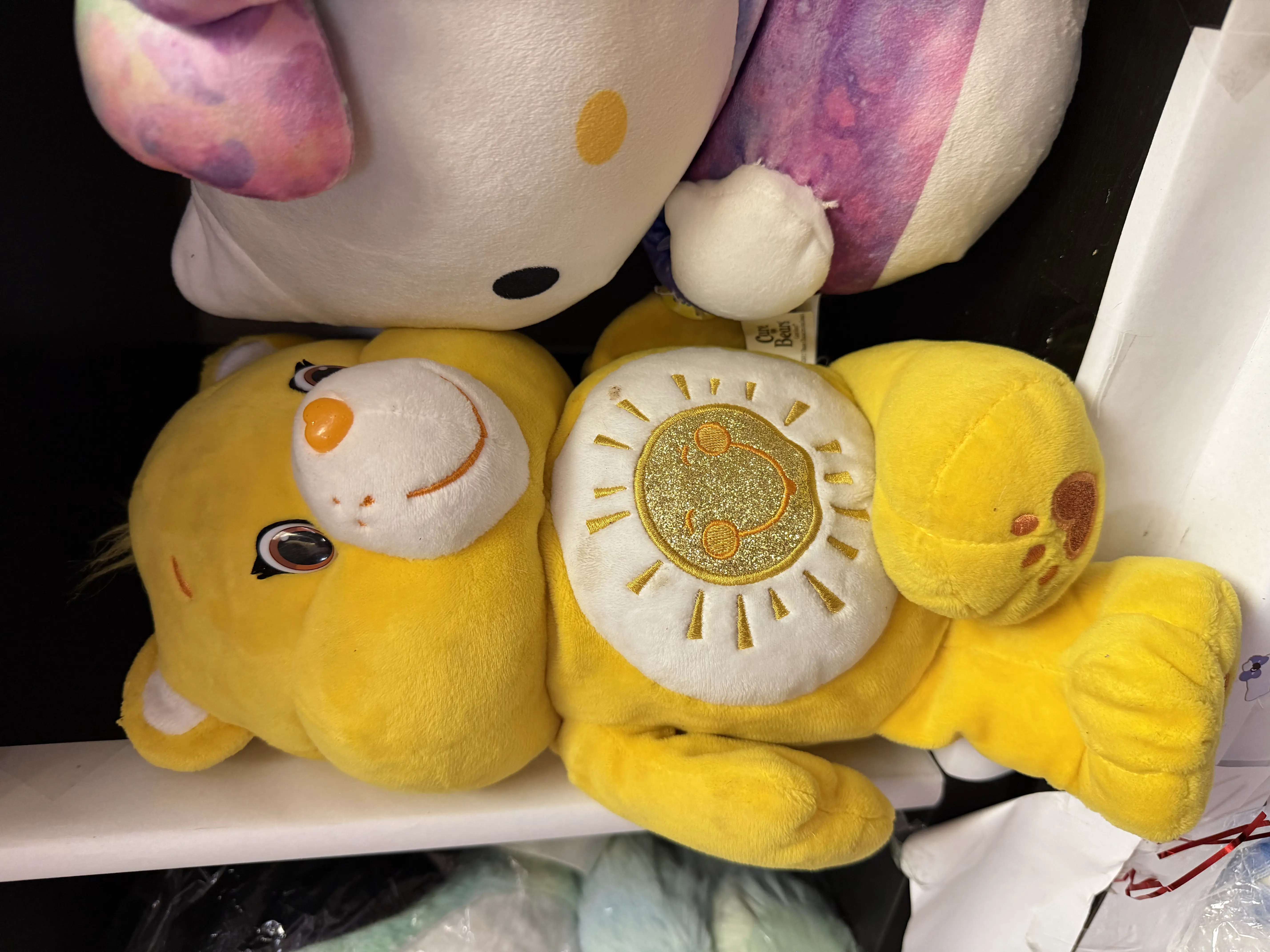 Care Bears Funshine Sing-a-Long Bear plush toy