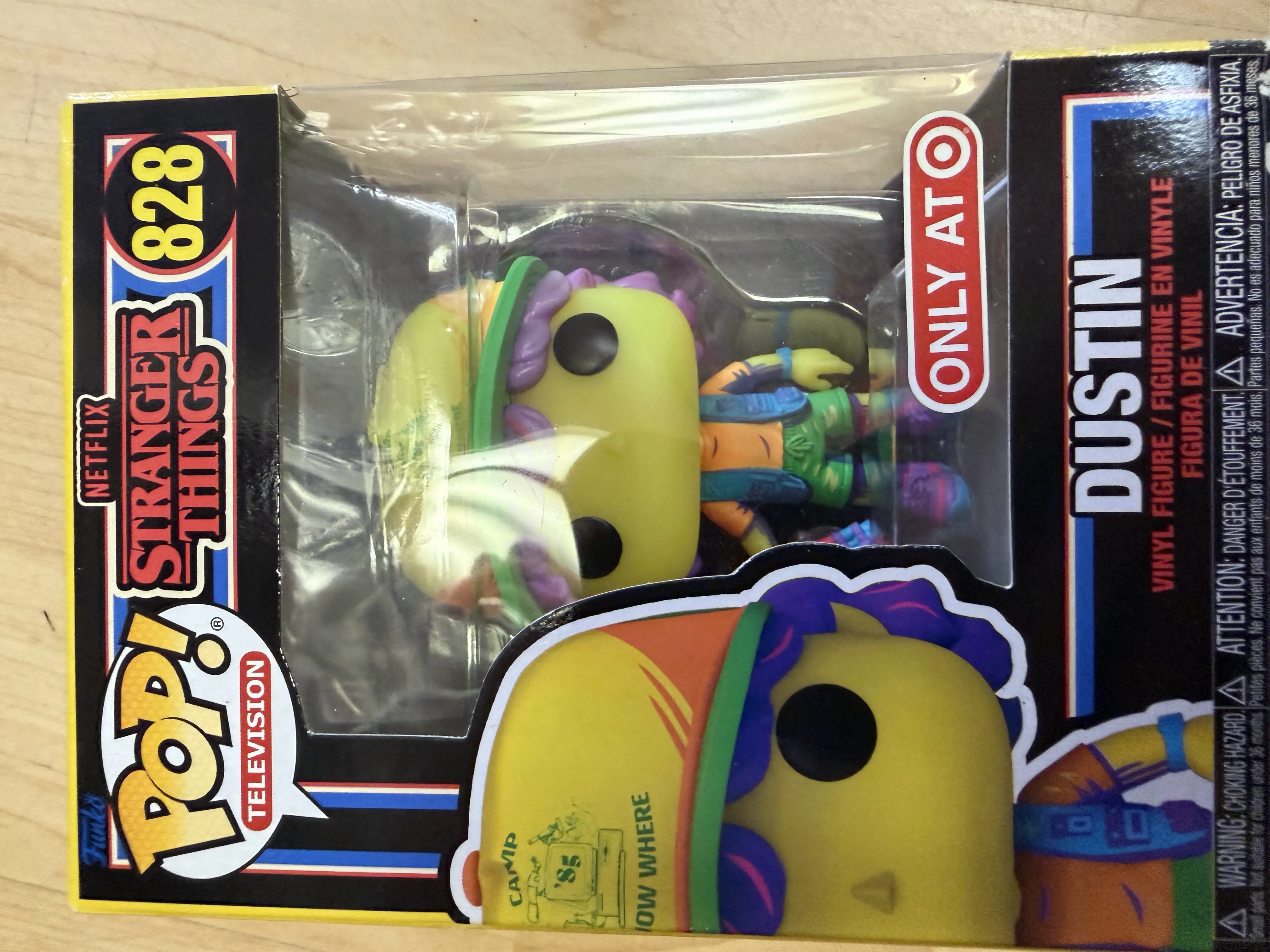 DUSTIN Strange Things Funko Pop 828