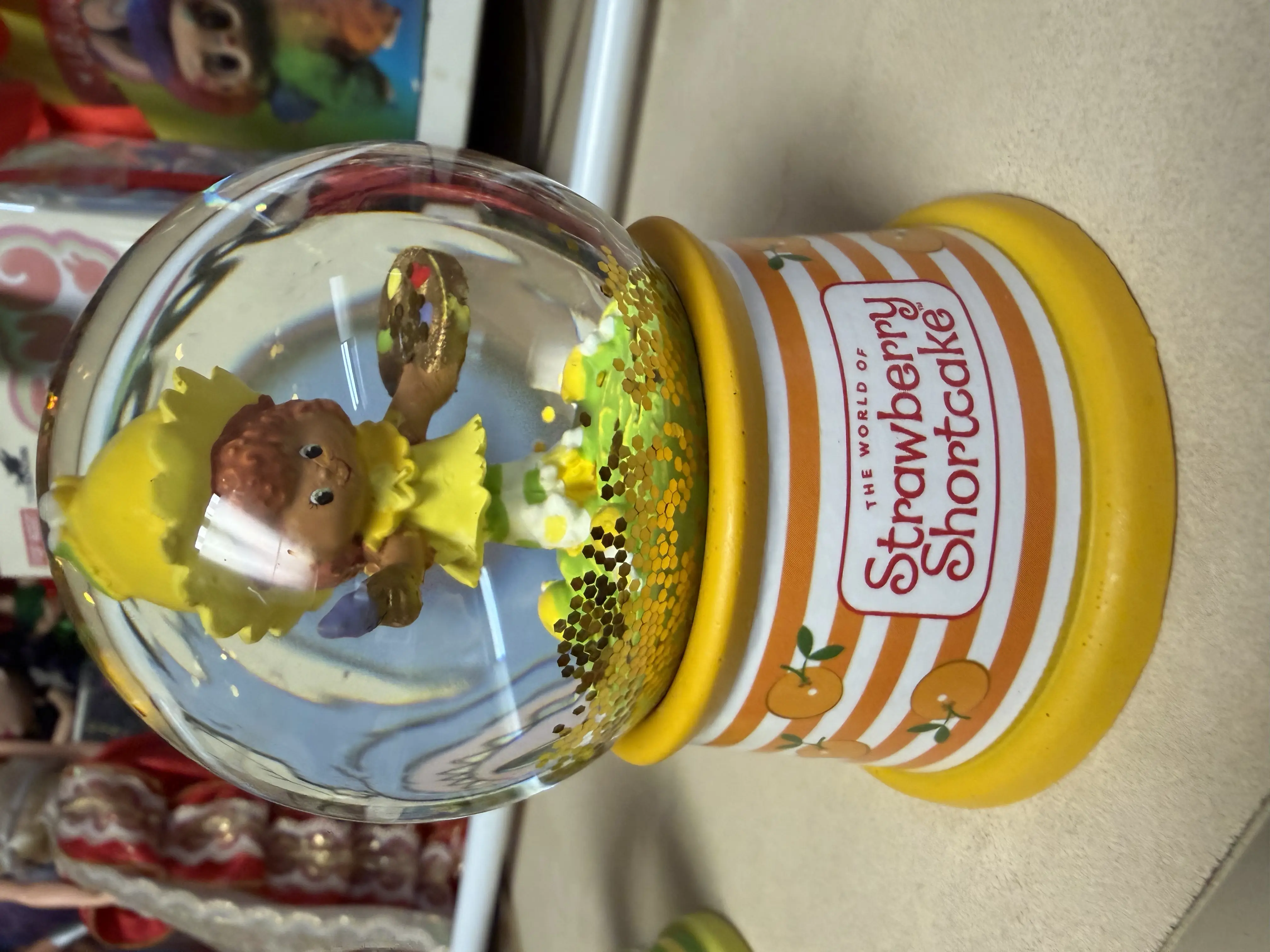 Strawberry Shortcake Snow Globe