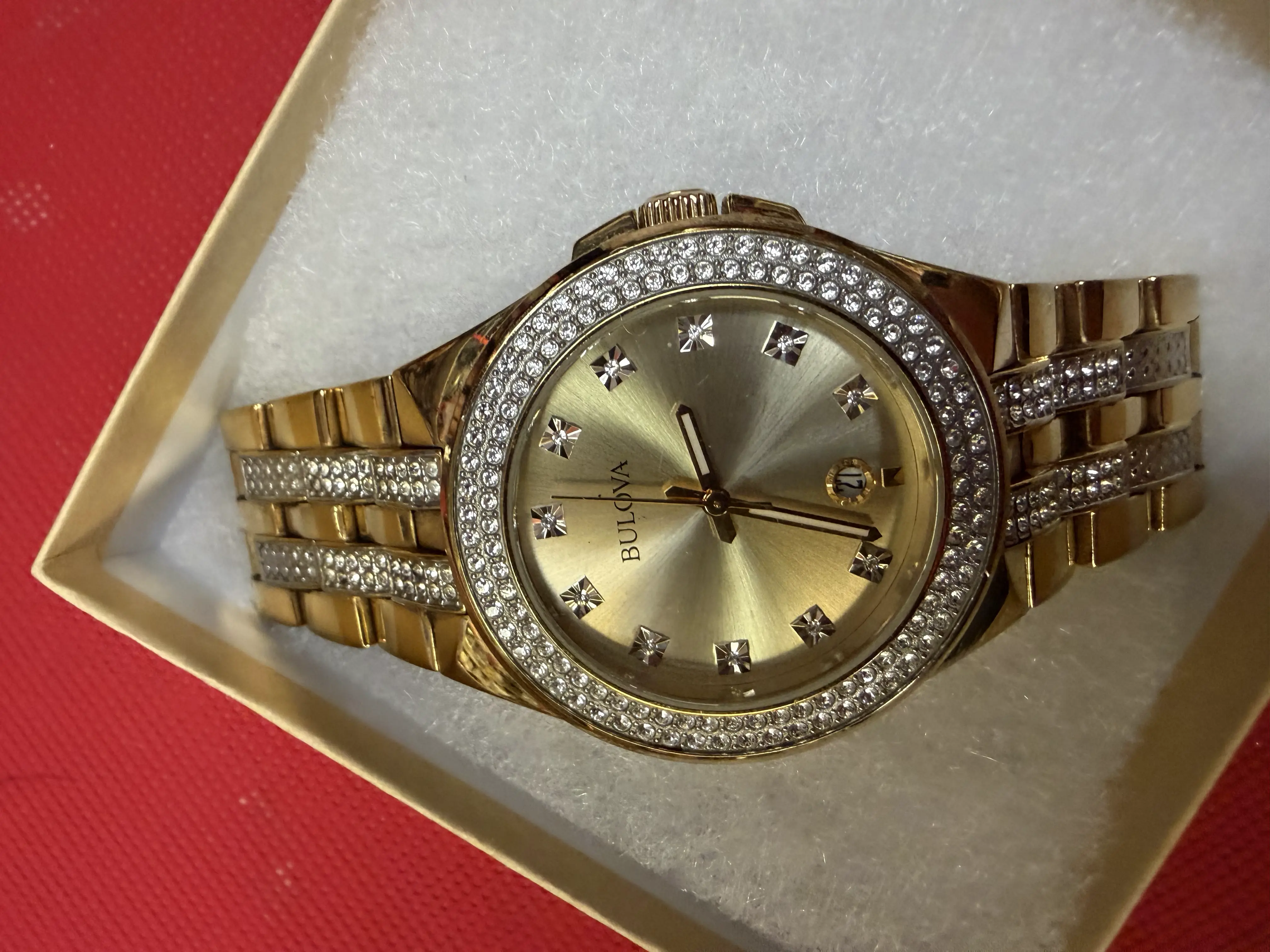 BULOVA GOLD WATCH