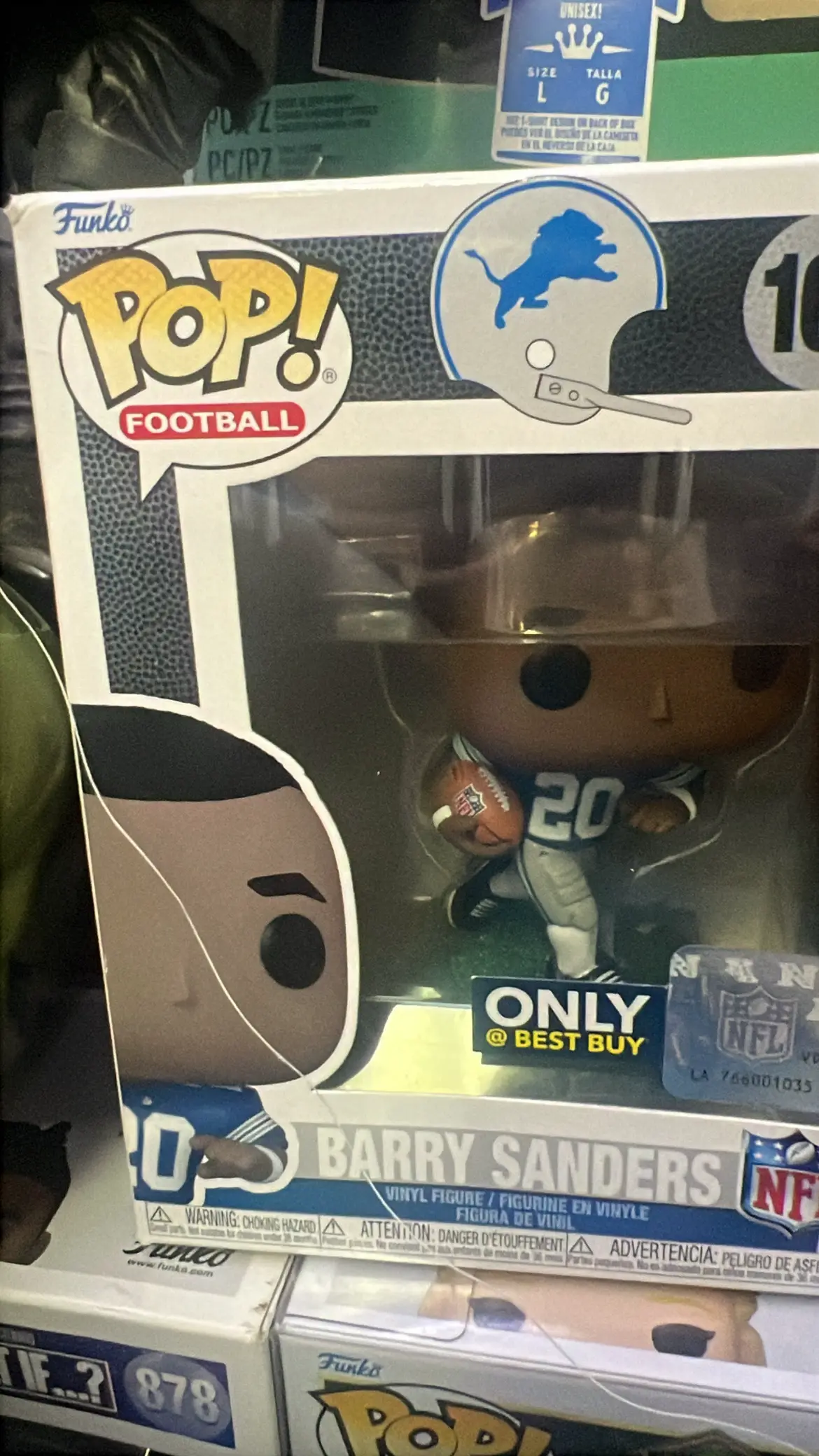 Barry Sanders Funko Pop