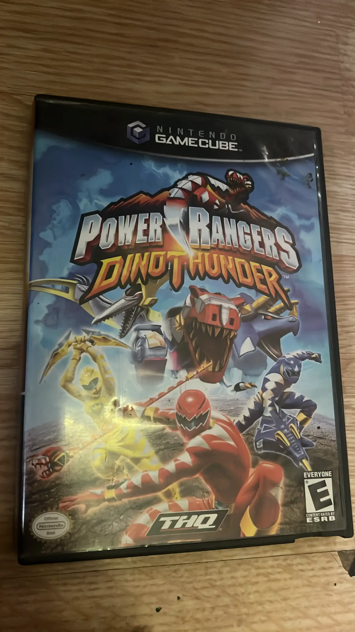 GAMECUBE POWER RANGERS DINOTHUNDER