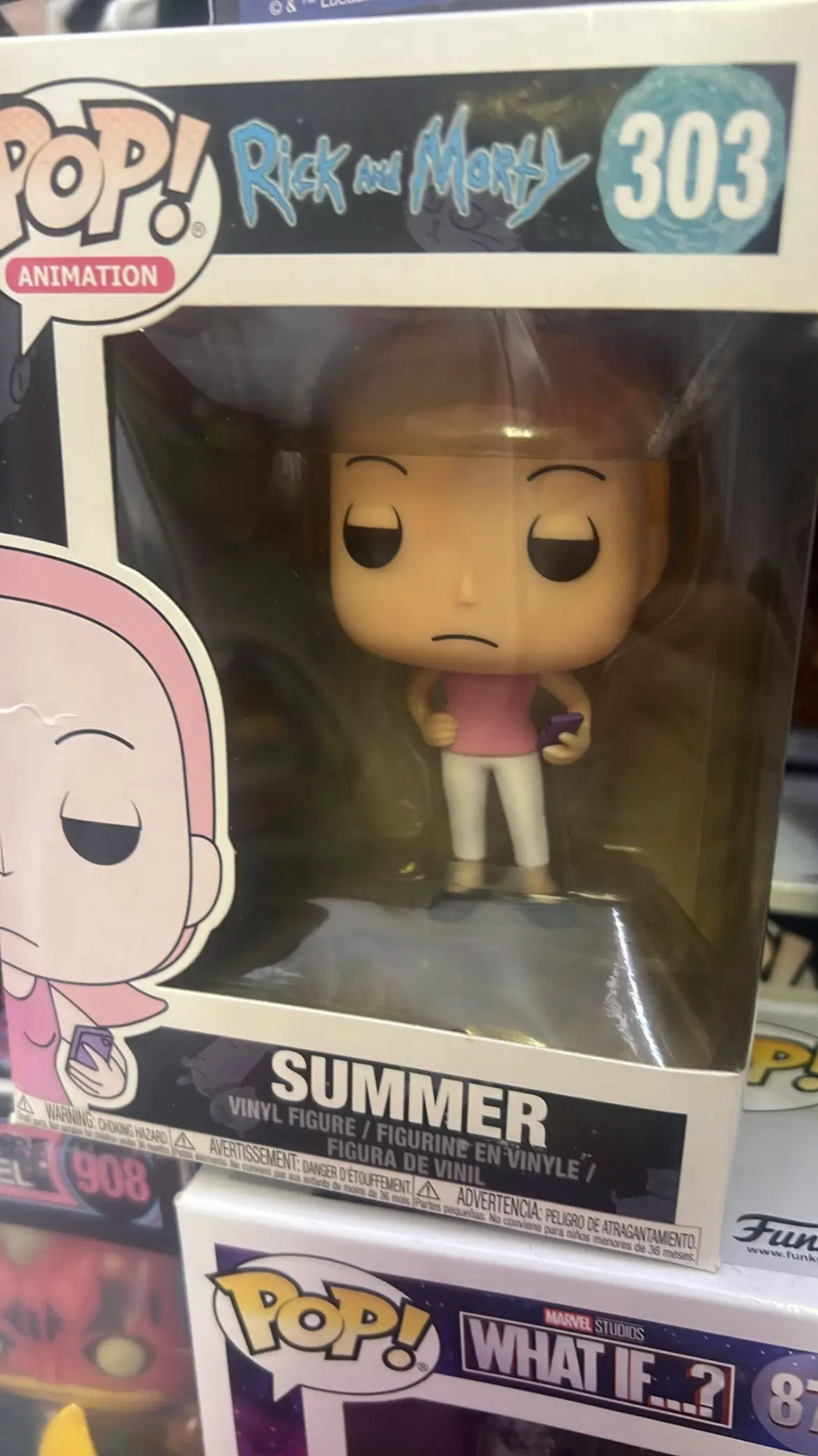 Rick And Morty Summer Funko Pop