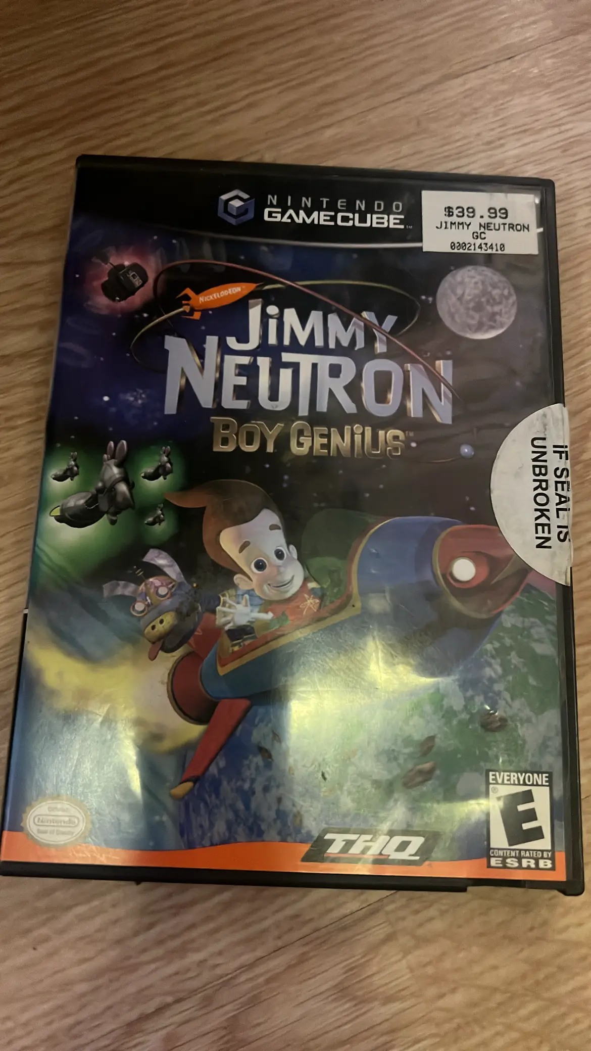 GAMECUBE Jimmy Neutron Boy Genius