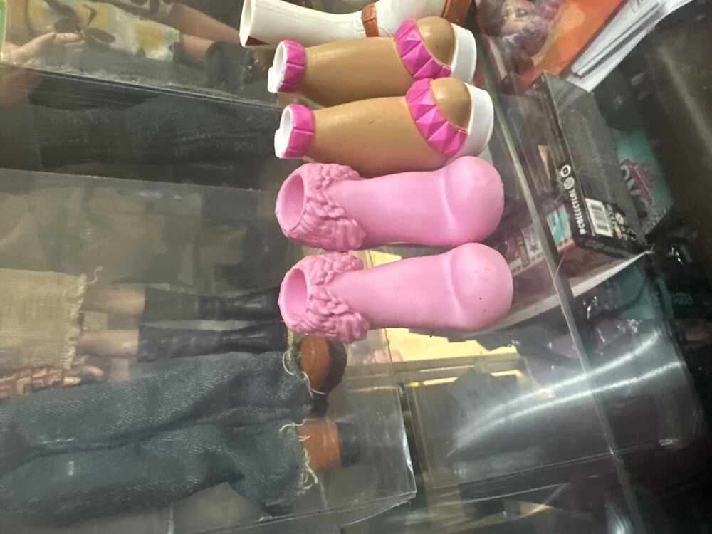 Pink Bratz Fur-Trim Boot Shoes