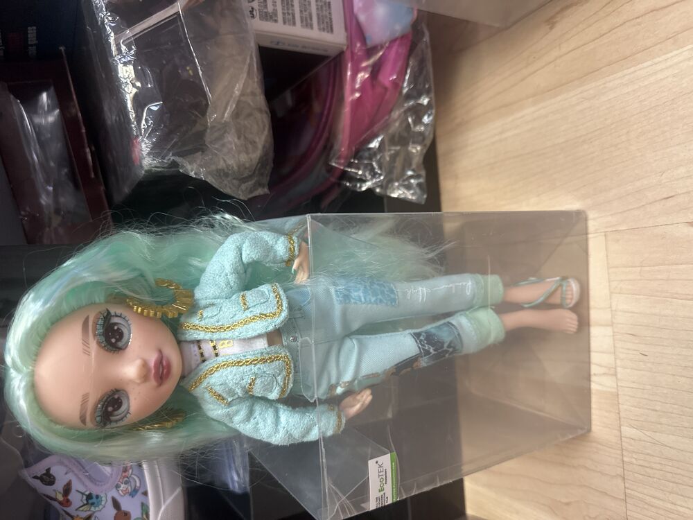 Rainbow High Doll With Mint Denim Set