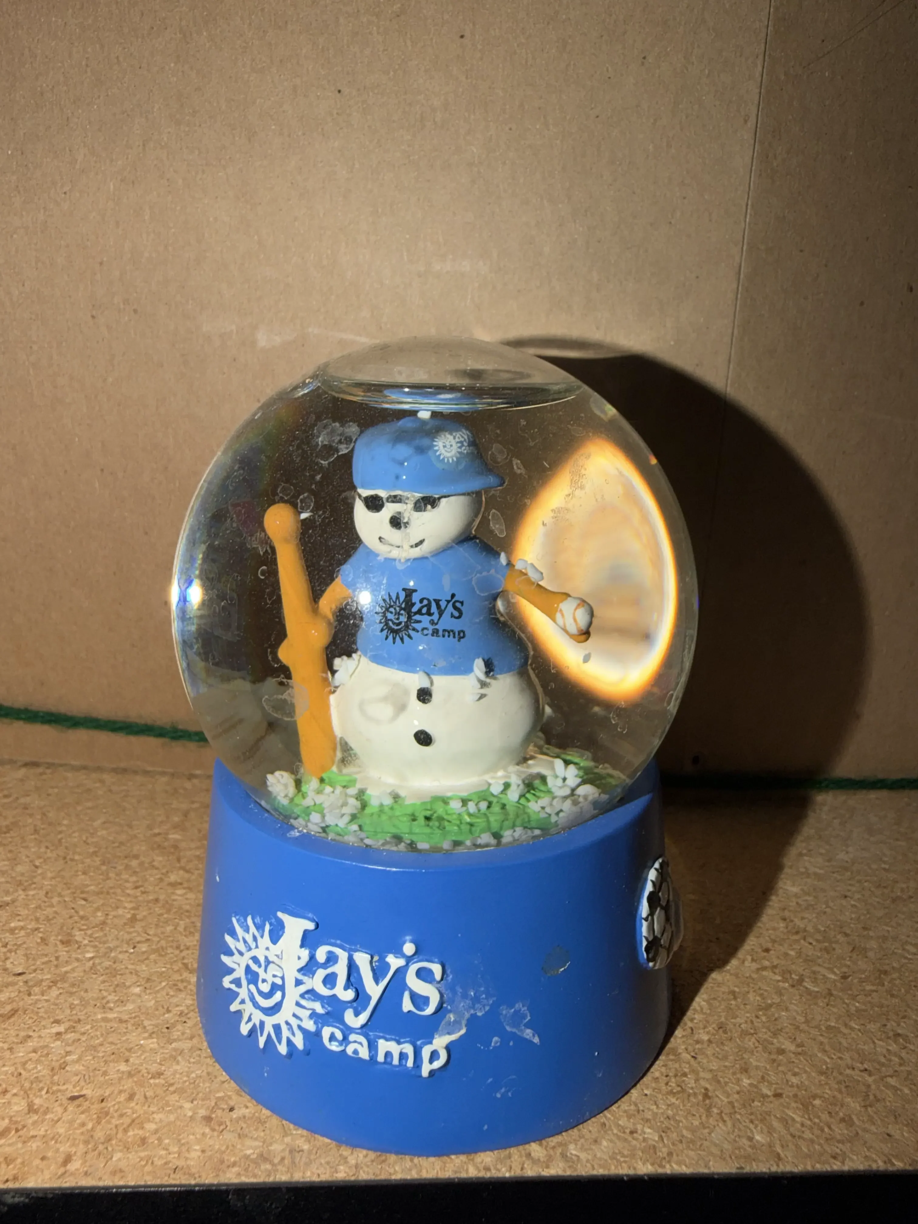 Snow Globe Jay's Camp